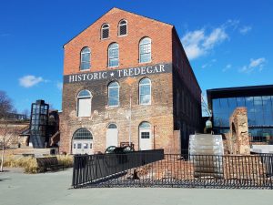 Historic Tredegar building at the American Civil War Museum in Richmond Virginia